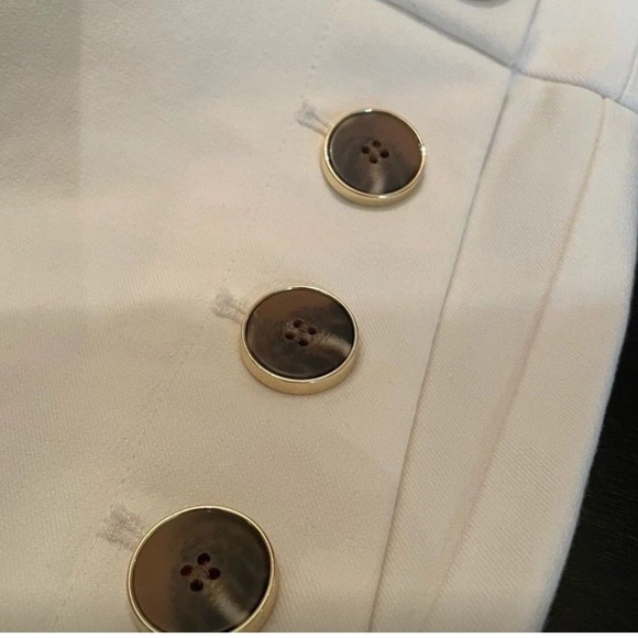 10 Crosby Derek Lam White Skinny Pants - Picture 7 of 8